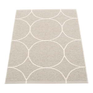 Krem unutarnji i vanjski tepih 70x100 cm Boo Linen – Pappelina