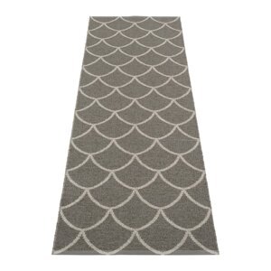 Siva unutarnja i vanjska staza 70x225 cm Kotte Charcoal – Pappelina