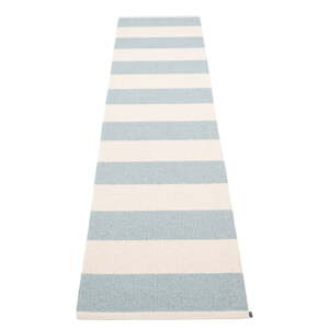 Svijetlo plava/krem unutarnja i vanjska staza 70x300 cm Bob Blue Fog – Pappelina