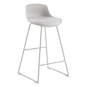 Bijela barska stolica (visine sjedala 76 cm) Tina – Actona