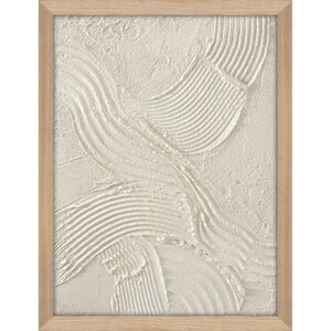 Ručno oslikana slika 32,5x42,5 cm Sand shadows – Malerifabrikken