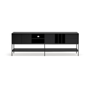 Crna TV komoda 220x74x45 cm Platt – Teulat