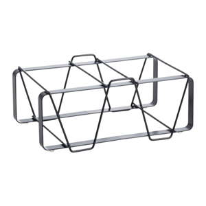 Crni metalni držač za boce vina broj boca 2 kom 30x12x12 cm Cin – Tomasucci
