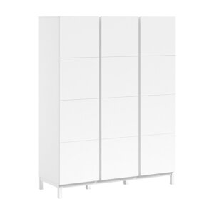 Bijela dječja garderoba 149x196x58 cm Eva – Vipack