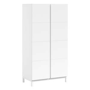 Bijela dječja garderoba 99x196x58 cm Eva – Vipack
