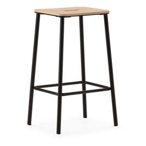 Crne barske stolice u setu 2 kom (visine sjedala 65 cm) Abba – Marckeric