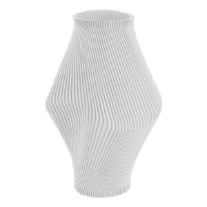 Bijela vaza od polyresina (visina 30 cm) Twisted Rib – PT LIVING
