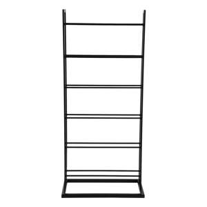 Crni metalni držač za boce vina broj boca 5 kom 38x84,5x20 cm Single Floor – PT LIVING