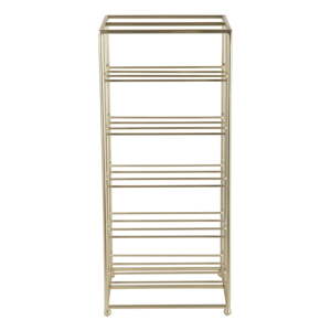Metalni držač za boce vina u zlatnoj boji broj boca 10 kom 25x57x22,5 cm Dual Floor – PT LIVING