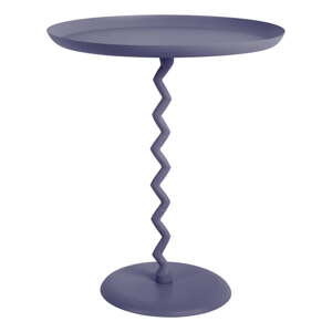 Metalni okrugao pomoćni stol ø 44 cm Zig Zag – Leitmotiv