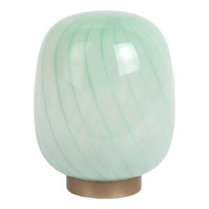 Svijetlo zelena stolna lampa sa staklenim sjenilom (visina 20 cm) Summer Globe – Leitmotiv