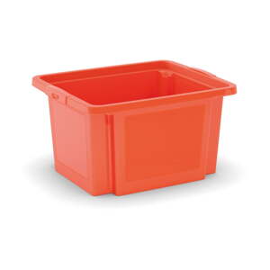 Narančasta plastična kutija za pohranu 42x35x23 cm H-Box S – KIS