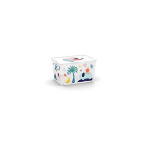 Bijela plastična dječja kutija za pohranu 55x39x31 cm C Box Style – KIS