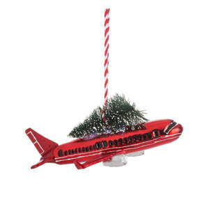 Ukas za božićno drvce 5,5 cm Airplane – Sass & Belle