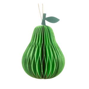 Papirnat ukas za božićno drvce ø 7 cm Pear Honeycomb – Sass & Belle
