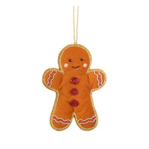 Tekstilni ukas za božićno drvce 10 cm Gingerbread – Sass & Belle