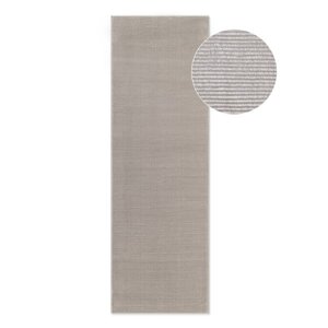 Siva/krem staza 80x240 cm Perles Dolomite – Elle Decoration