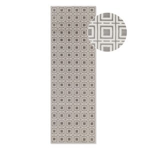 Siva/krem staza 80x240 cm Perles Howlite – Elle Decoration