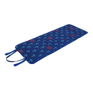 Plavi vrtni jastuk za sjedenje za ležaljku 52x148 cm   Anchors – B.E.S.