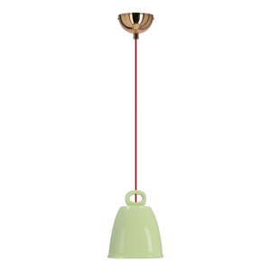 Zelena viseća svjetiljka s keramičkim sjenilom Sewilla – Candellux Lighting
