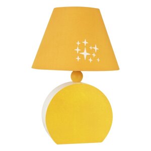Žuta  dječja stolna lampa Ofelia – Candellux Lighting