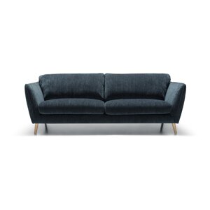 Plava baršunasta sofa 227 cm Stella – Sits
