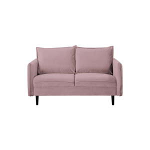Baršunasta sofa u boji lavande 138 cm Juli – Ropez