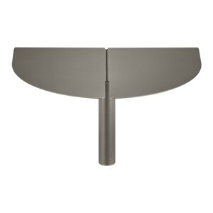 Siva željezna polica 30 cm Oru – Blomus