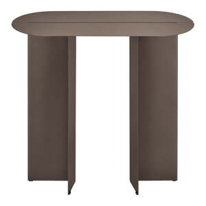 Smeđi željezni pomoćni stol 35x80 cm Oru – Blomus