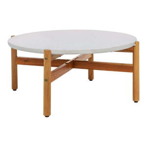 Okrugao vrtni stol s terrazzo pločom stola ø 84,5 cm Terracina – House Nordic