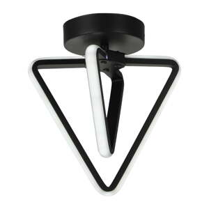 Crna metalna LED stropna svjetiljka Baris – Squid Lighting