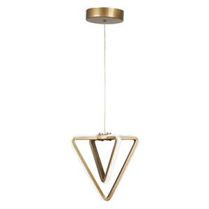 Metalna LED viseća svjetiljka u brončanoj boji ø 20 cm Baris – Squid Lighting