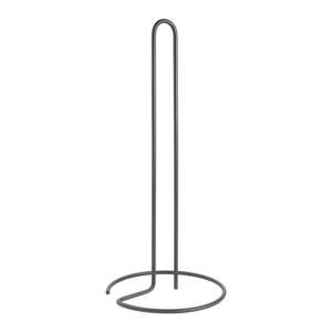 Mat crni željezan stalak za papirnate ručnike ø 14 cm Lava – Metaltex