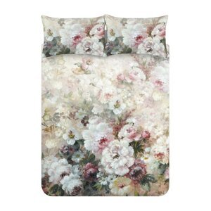 Pamučna posteljina za bračni krevet 200x200 cm Rose Bloom – RHS