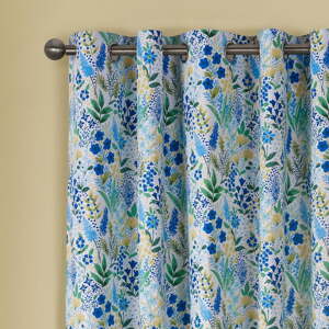 Zelene/plave zavjese u setu 2 kom 168x229 cm Tilly Floral – Catherine Lansfield