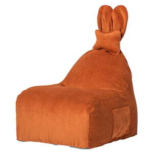 Narančasta dječja vreća za sjedenje Funny Bunny – The Brooklyn Kids