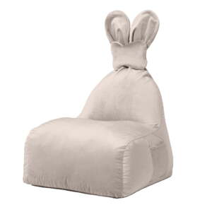 Bež dječja vreća za sjedenje Funny Bunny – The Brooklyn Kids