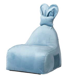 Plava dječja vreća za sjedenje Funny Bunny – The Brooklyn Kids