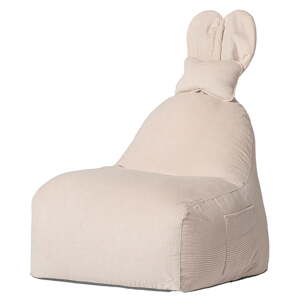 Bež dječja vreća za sjedenje Funny Bunny – The Brooklyn Kids