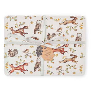 Pluteni podmetač 4 kom 21x29 cm Forest Fable – Cooksmart ®
