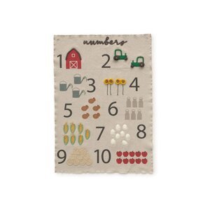 Dječji zidni ukras Farm Numbers – Lorena Canals
