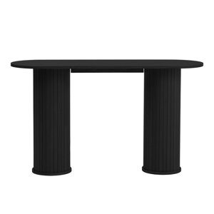 Crni pomoćni stol 40x130 cm Nola – Unique Furniture