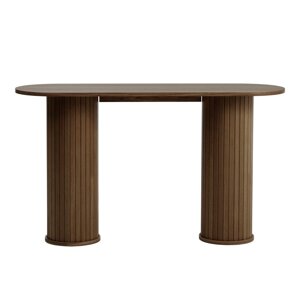 Smeđi pomoćni stol 40x130 cm Nola – Unique Furniture