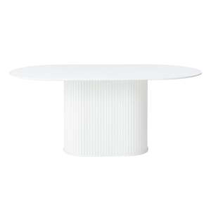 Okrugao blagovaonski stol 95x180 cm Nola – Unique Furniture