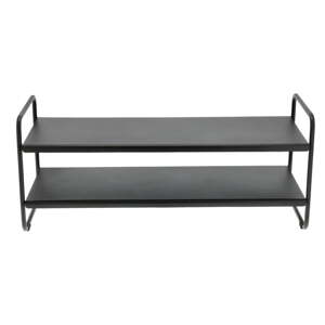 Crni željezni stalak za cipele 33x33x80 cm A-Shoe – Zone