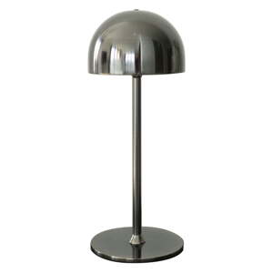 Tamno siva LED stolna lampa s daljinskim upravljačem s metalnim sjenilom (visina 30 cm) Tim – Sirius