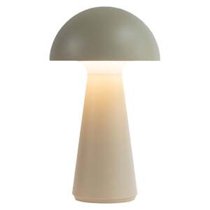 Siva LED stolna lampa s daljinskim upravljačem (visina 28 cm) Sam – Sirius