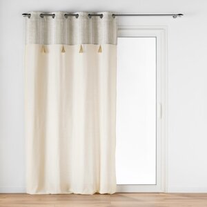 Zavjesa u prirodnoj boji 140x240 cm Island – douceur d'intérieur