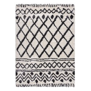 Tepih boje slonovače 160x230 cm Souq Lines – Flair Rugs