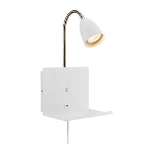 Bijela zidna lampa Cuarto – Markslöjd